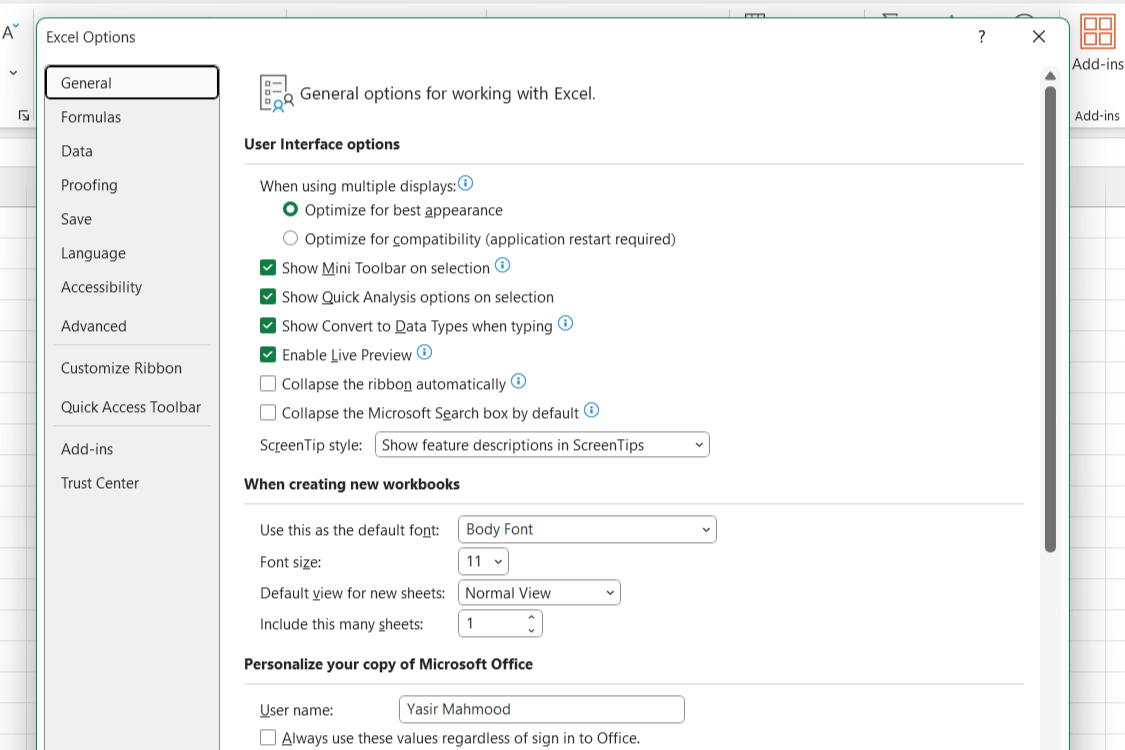I stopped using formulas because Excel macros do the work for me