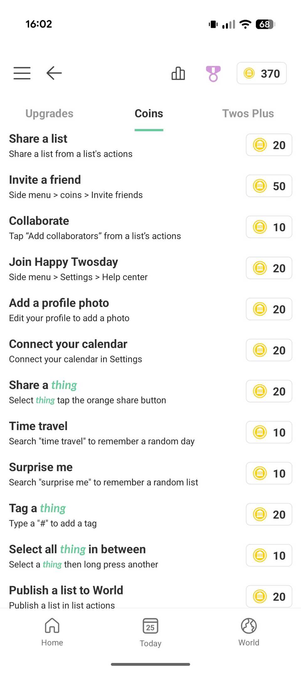 I found a notes app that rewards you with coins you can actually spend