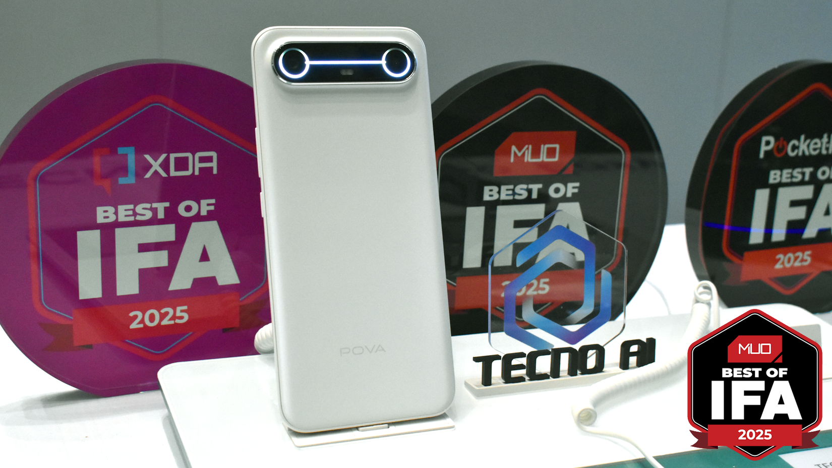 tecno slim smartphone at ifa 2025.
