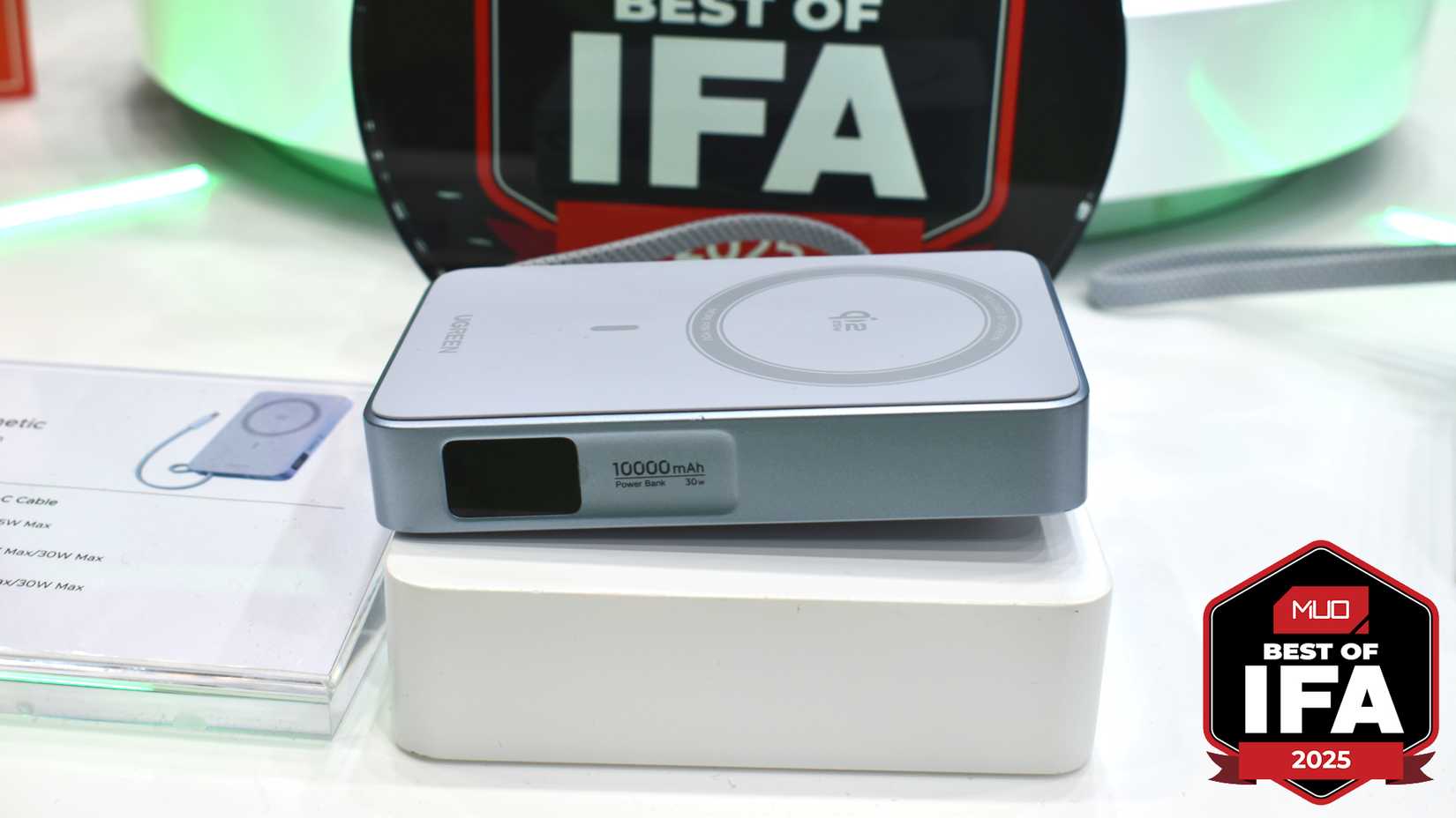 ugreen 10000mah magflow charger ifa 2025.