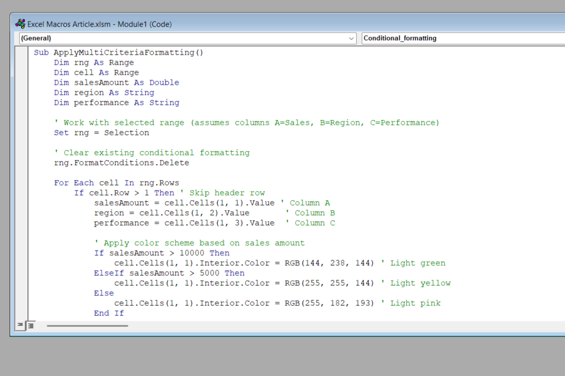 I stopped using formulas because Excel macros do the work for me