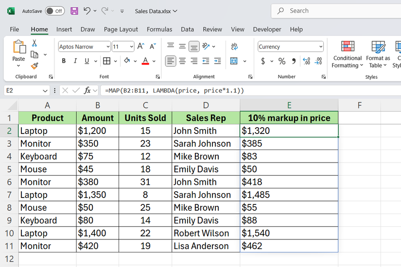 Excel s MAP Function Is Genius Excel s map function is genius