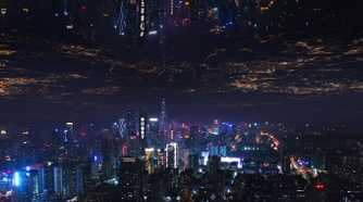 Sophon above city in 3 Body Problem