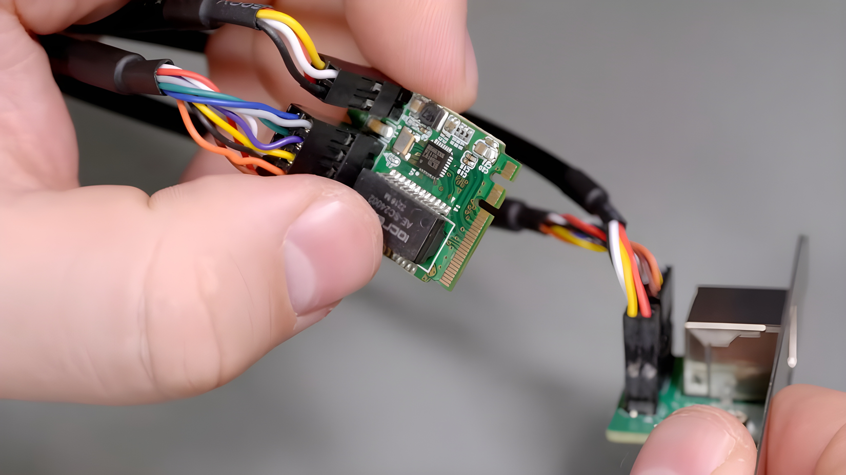 An Ethernet module for M.2 connector.