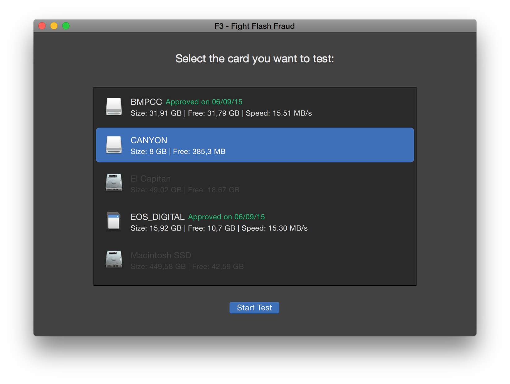 F3 Test