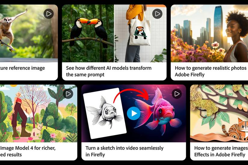 Adobe Firefly Як створити відеоколаж
