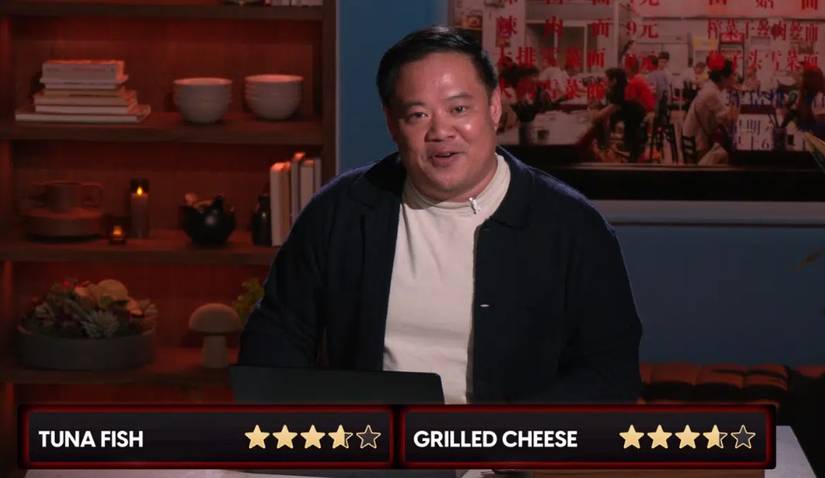 live voting example on netflix tuna fish grilled cheese.