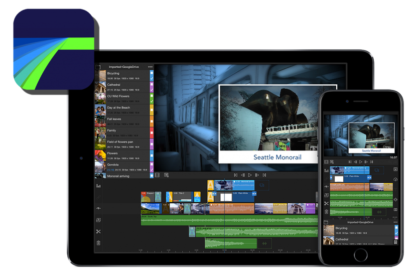 LumaFusion app for iPad