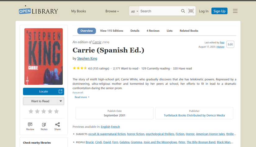 Open Library for free Kindle downloads.