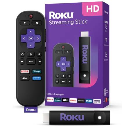 roku streaming stick hd 2025.