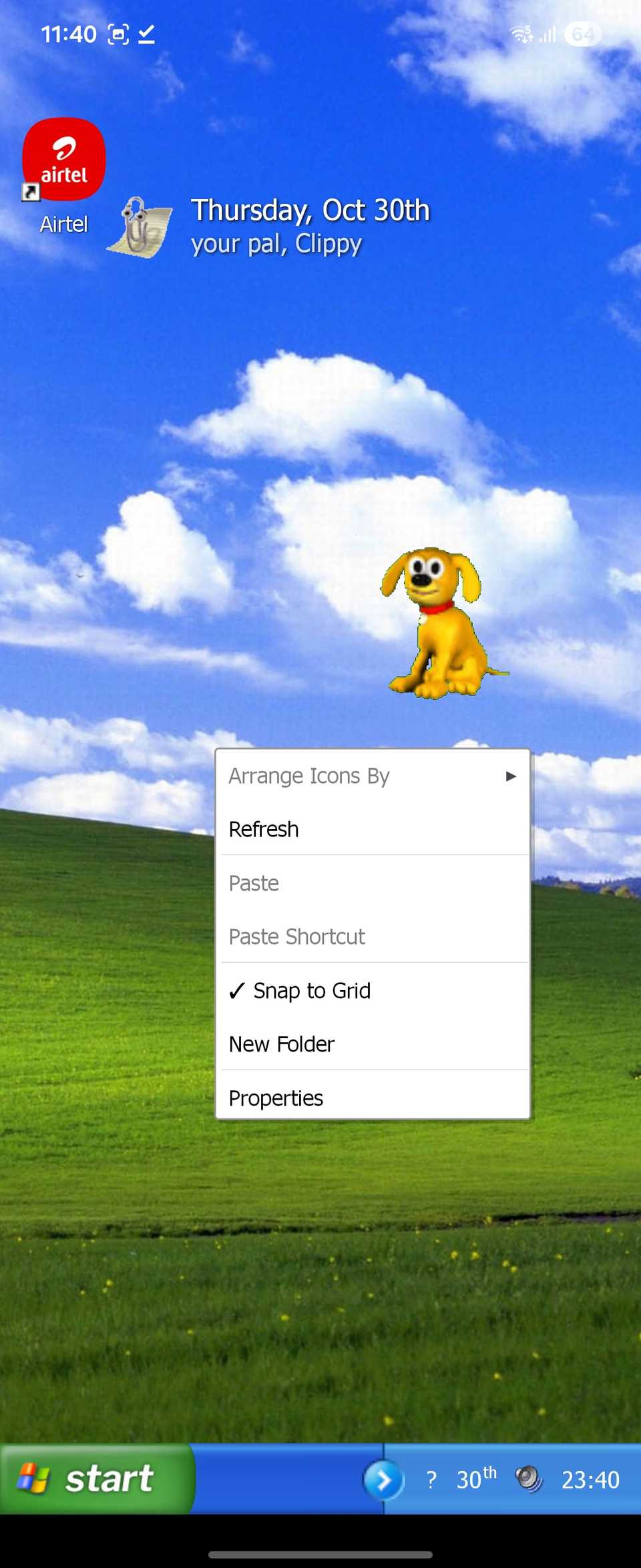 This free launcher makes your Android look just like Windows XP, and it ...