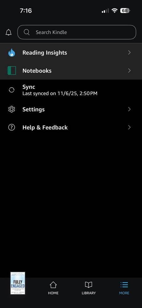 Kindle Reading Insights.