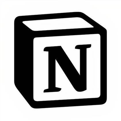 Notion logo transparent
