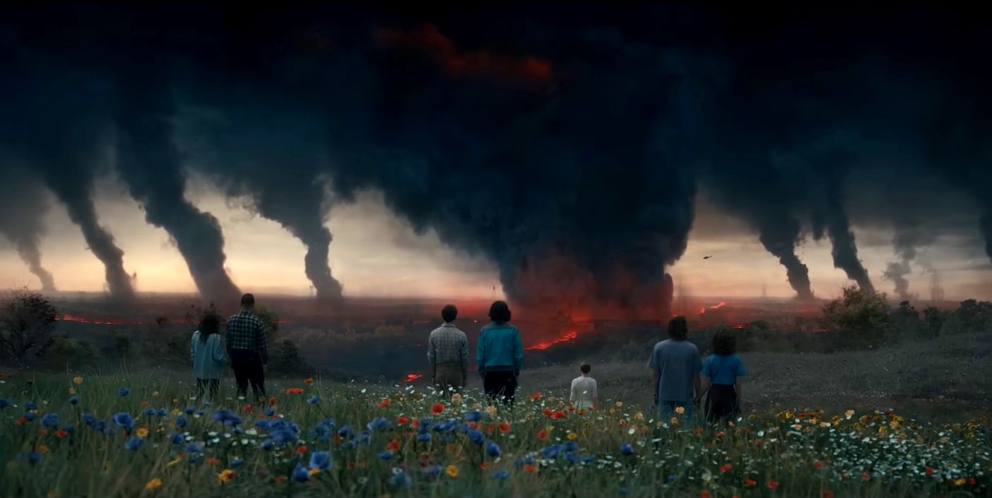 netflix stranger things season 4 finale end shots.