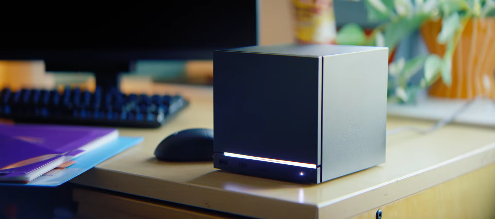 Steam Machine on a table