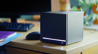 Steam Machine on a table