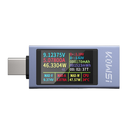 YEREADW USB C Tester Power Meter