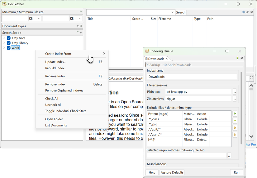 I found a better way to find every document I need at work