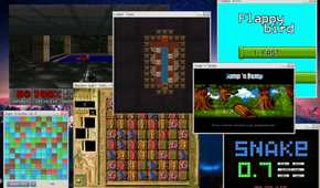 Games running on KalibriOS-3