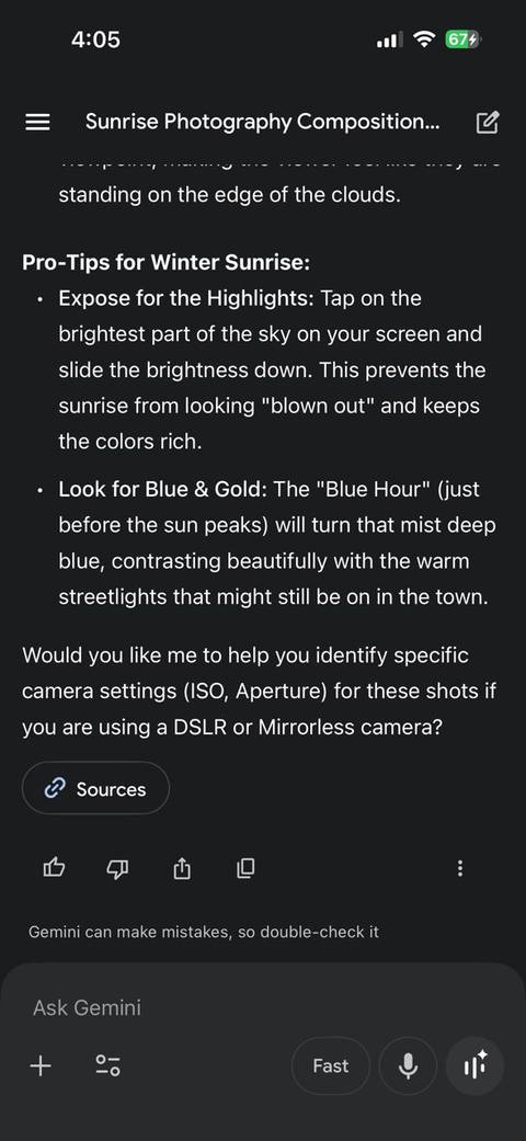 Virtual scouting with Gemini.