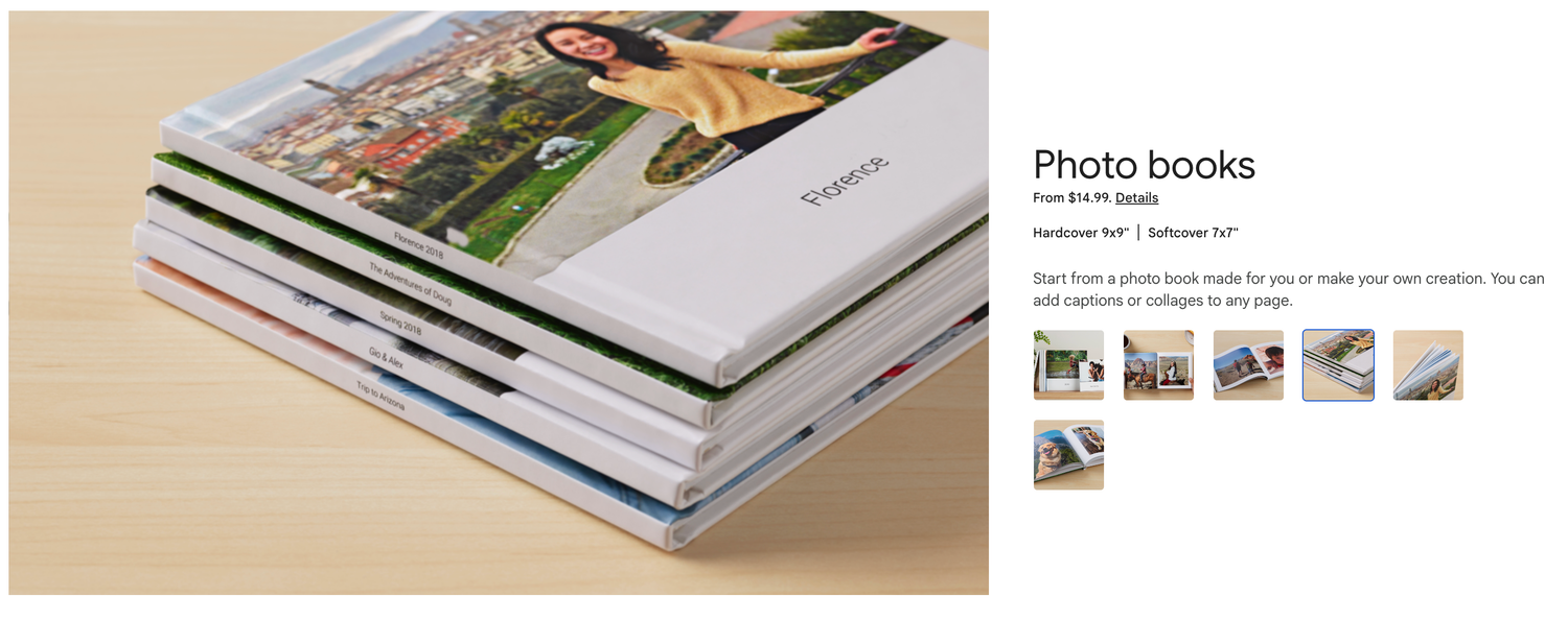 Google Photo Books