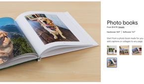 Google Photos Book Pets