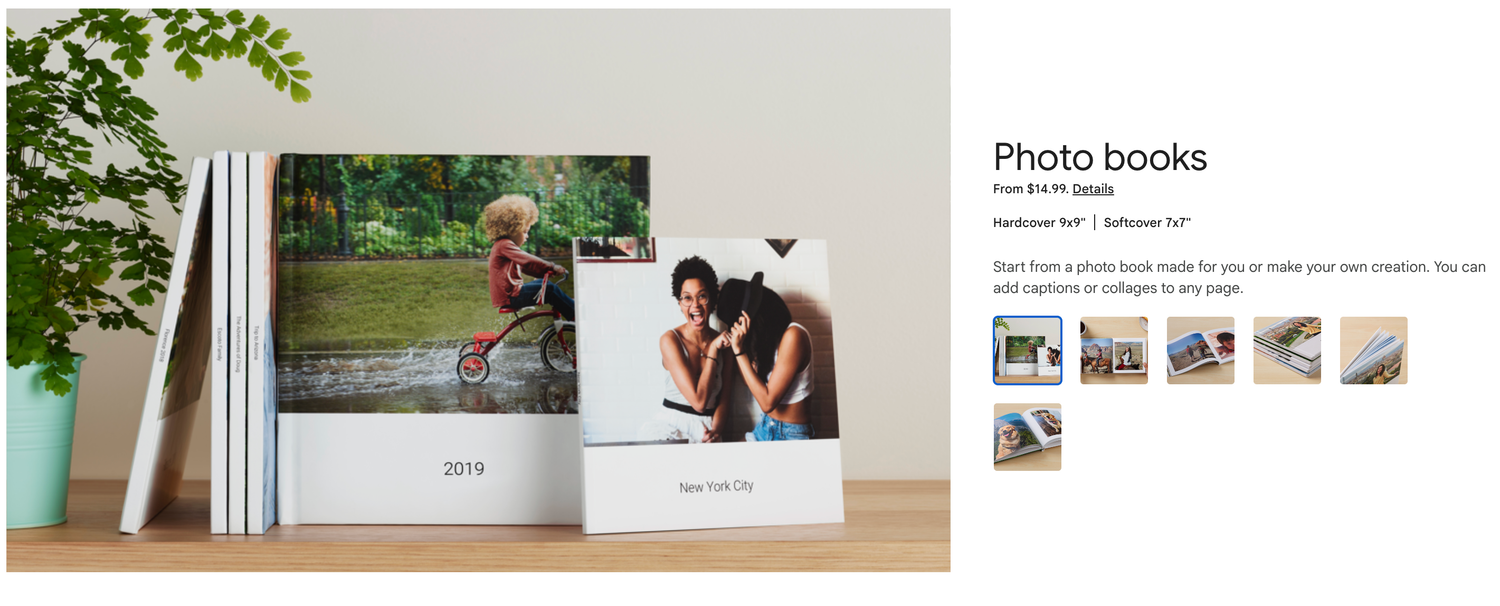 Google Photos Soft Cover