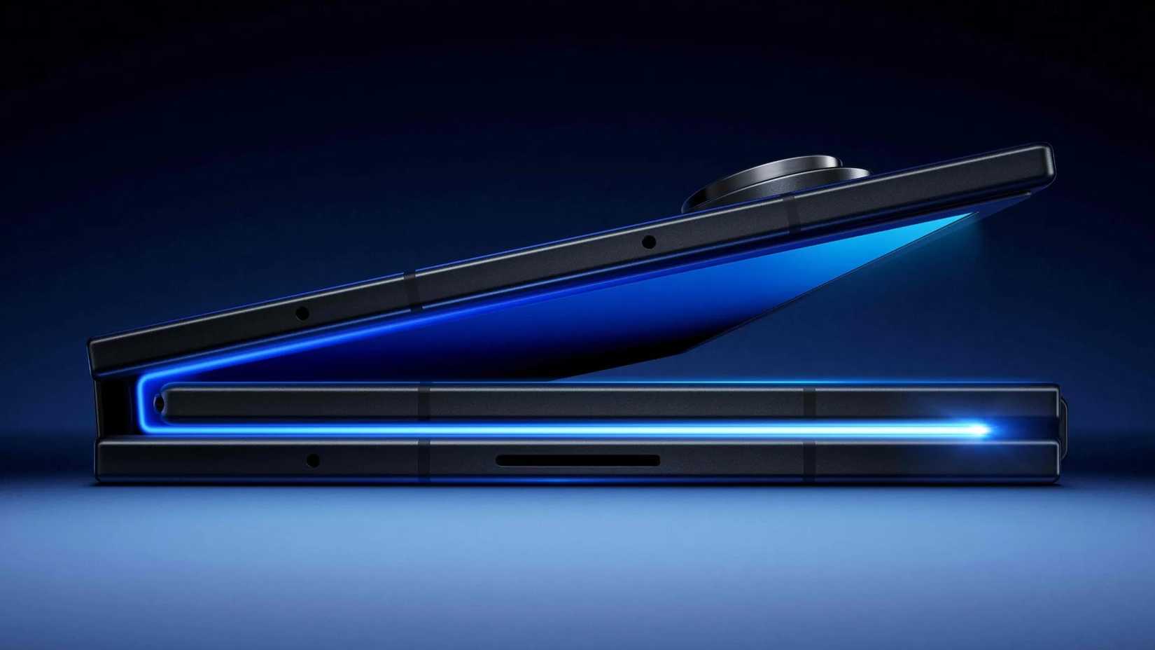 The Samsung Galaxy Z TriFold completely folded in promotional videos.