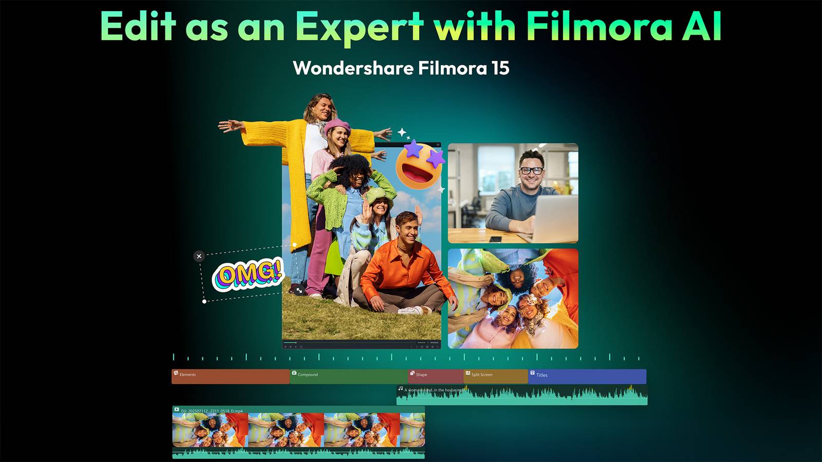 Wondershare Filmora’s V15 AI enhancements offer studio-quality video results