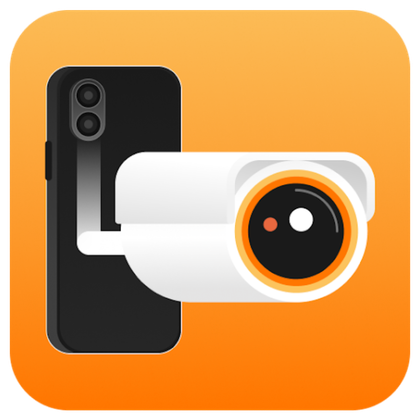 The Alfred Camera app icon in a transparent square render.