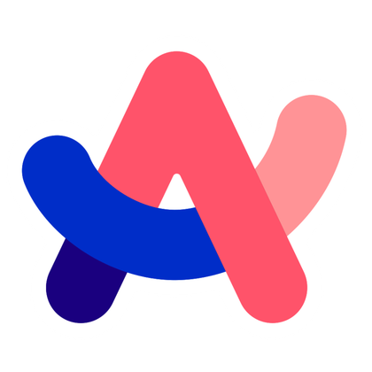 نشان محصول مرورگر Arc بر روی پسزمینهٔ گرادیانی