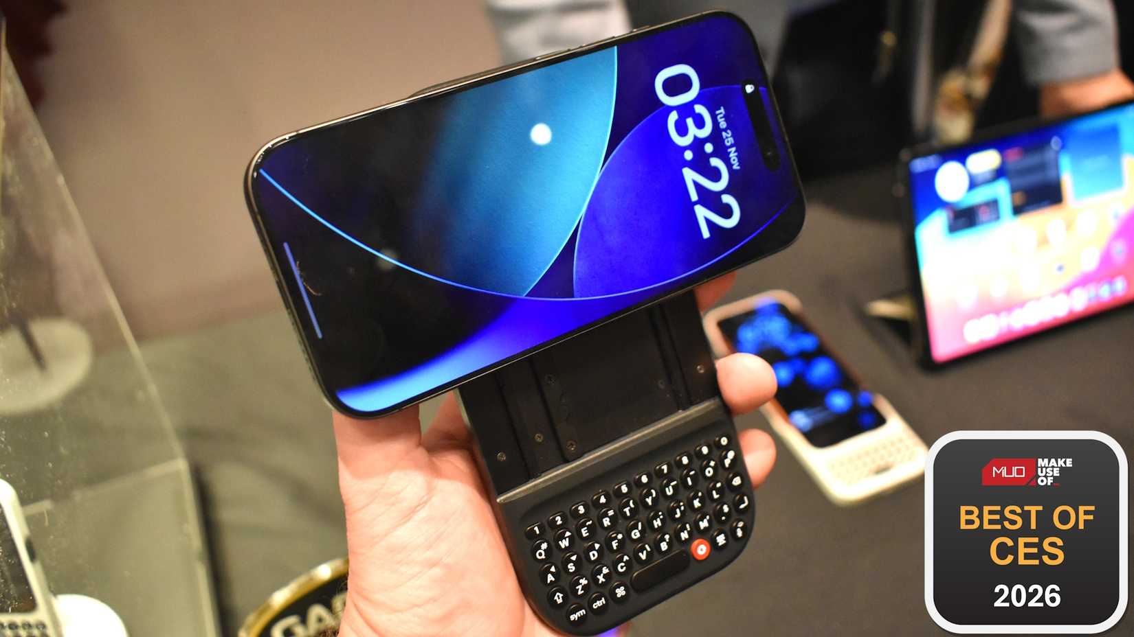 clicks power keyboard ces 2026 award.