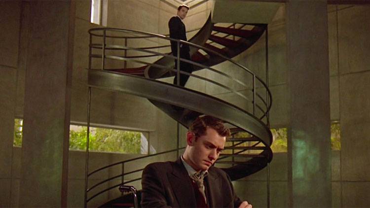 Helix staircase in Gattaca