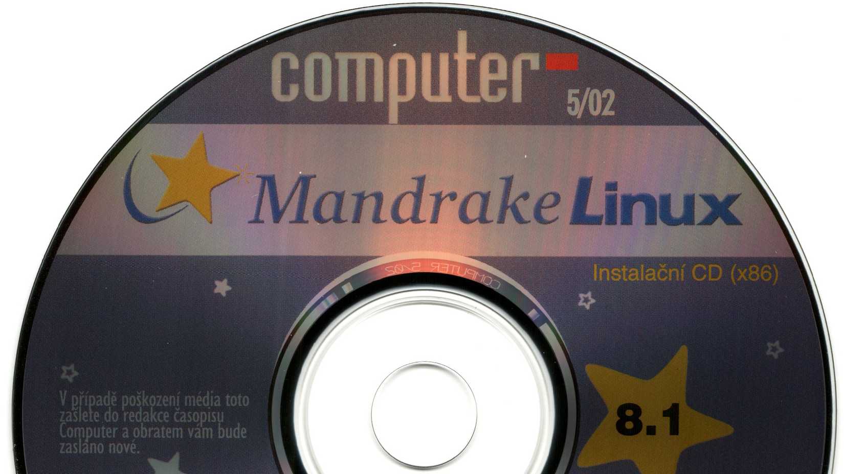 ম্যানড্রেক লিনাক্স ইনস্টলেশন মিডিয়া