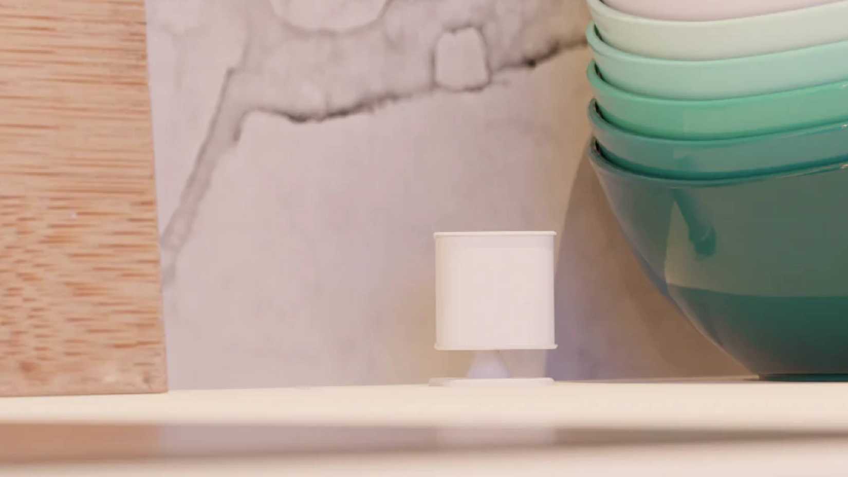 An Everything Presence Lite presence sensor in a room