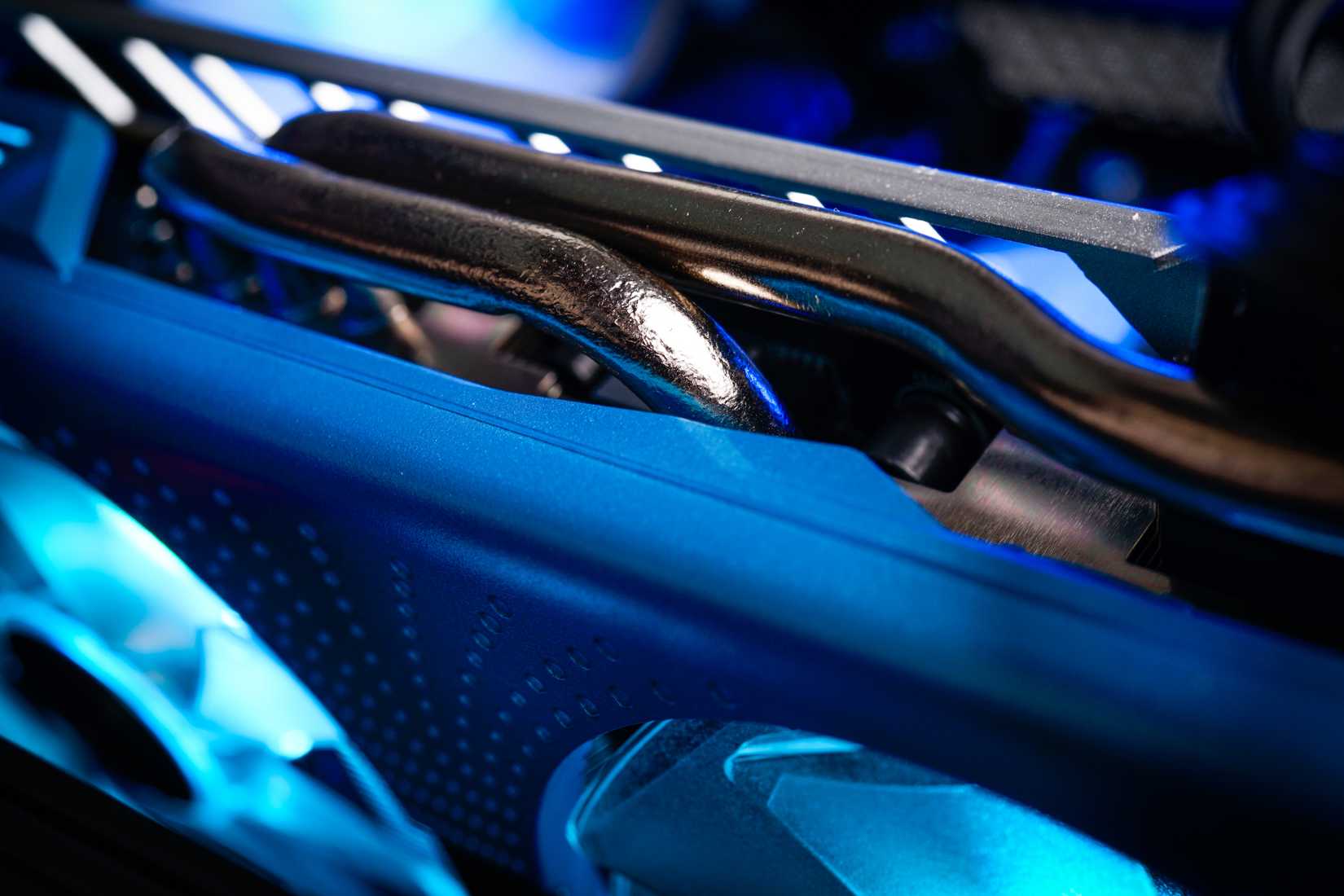 RX 580 heatsink closeup