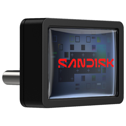 A Sandisk Extreme Fit USB-C render against a transparent background.