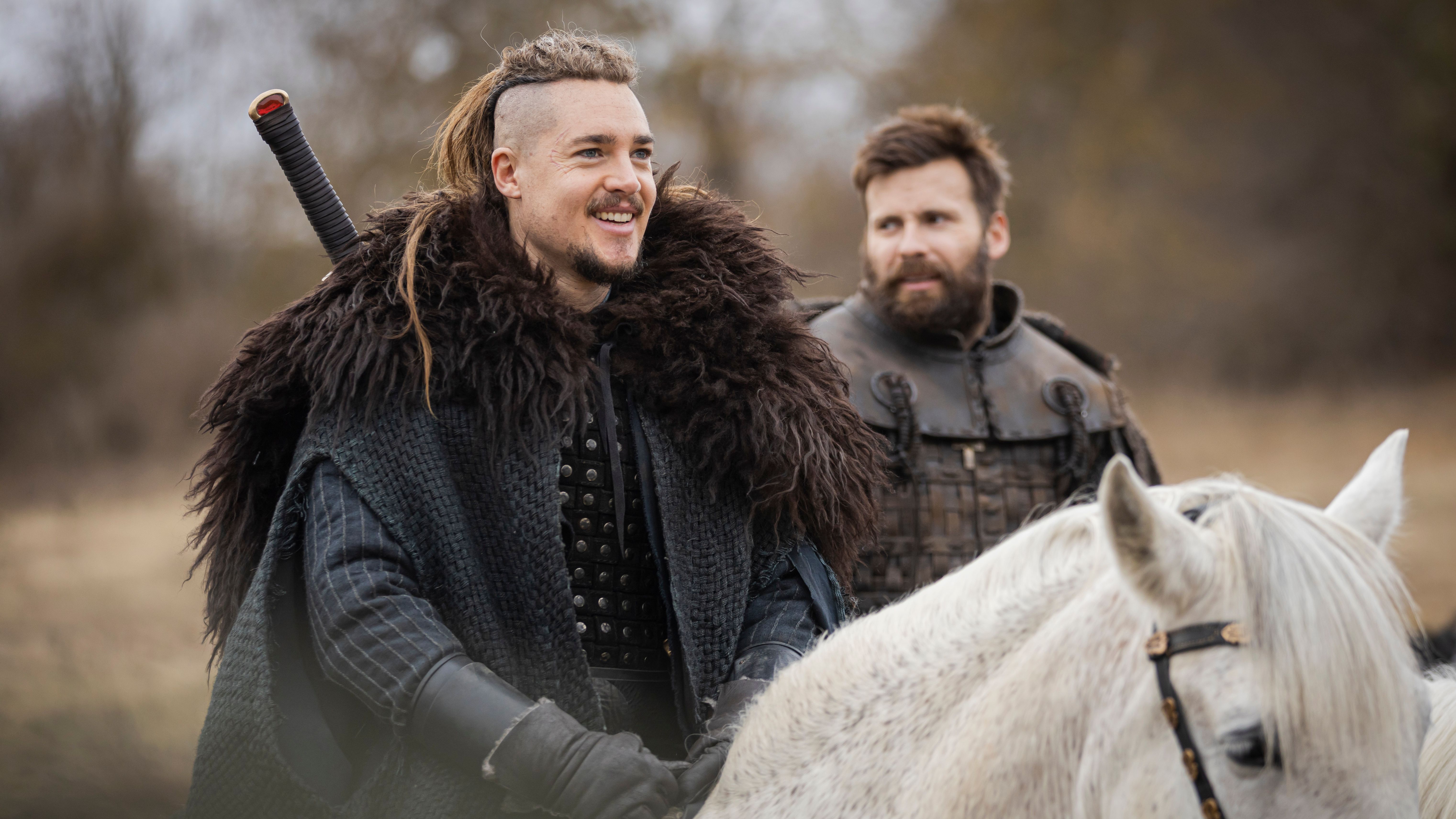 Uhtred on a horse in The Last Kingdom: Seven Kings Must Die