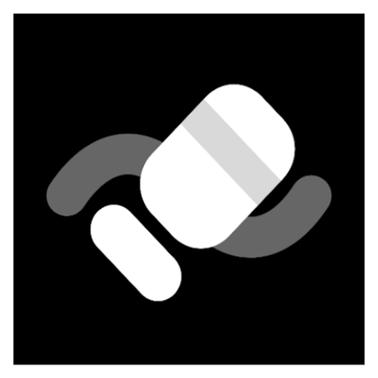 স্বচ্ছ ব্যাকগ্রাউন্ডে Audire অ্যাপ আইকন।