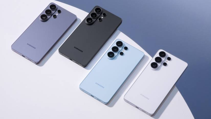 El Galaxy S26 Ultra en todas las variantes de color.