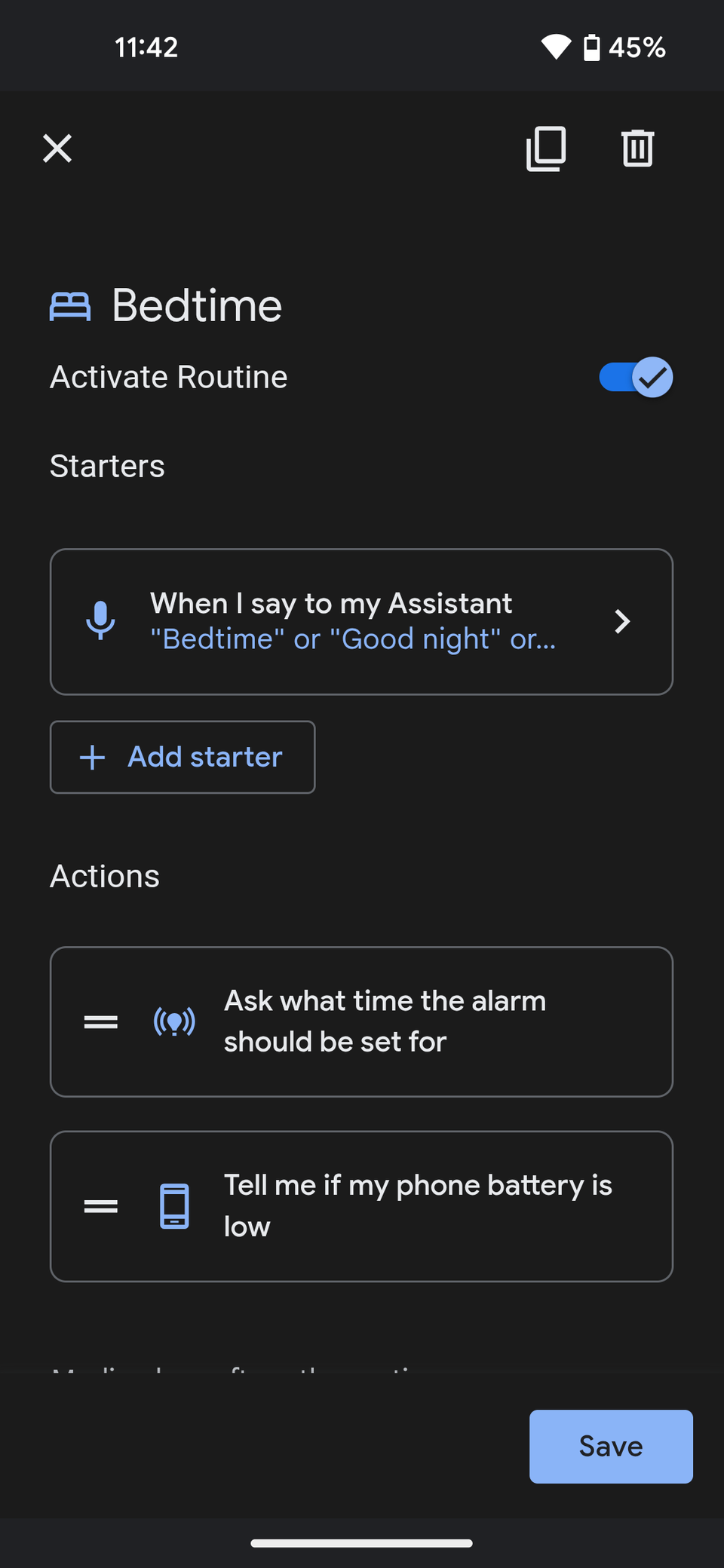 I repurposed my old Android phone as an always-on bedside assistant