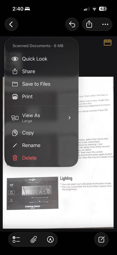 I turned my phone into a document scanner and it's better than free apps