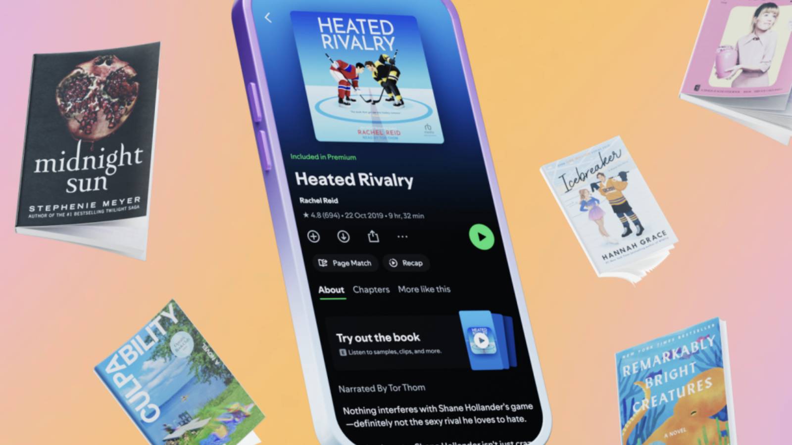This small Spotify update is a big deal for book lovers