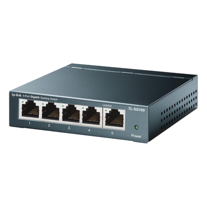 TP-Link TL-SG105, Switch Ethernet No Administrable Gigabit de 5 Puertos