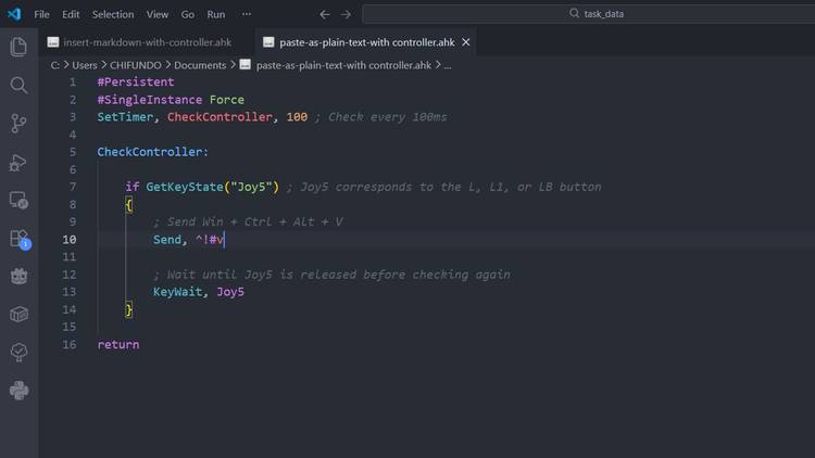 Gamepad Scripting I turned my old gamepad into a macro pad and I’m more productive than ever