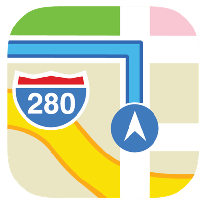 Apple Maps Logo