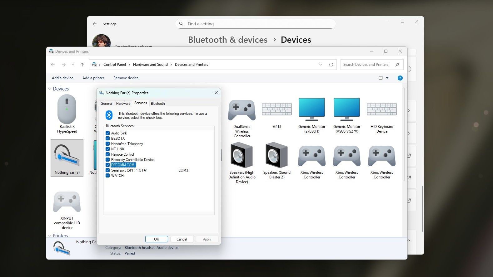 I made one hardware change and my Bluetooth audio on Windows 11 ...