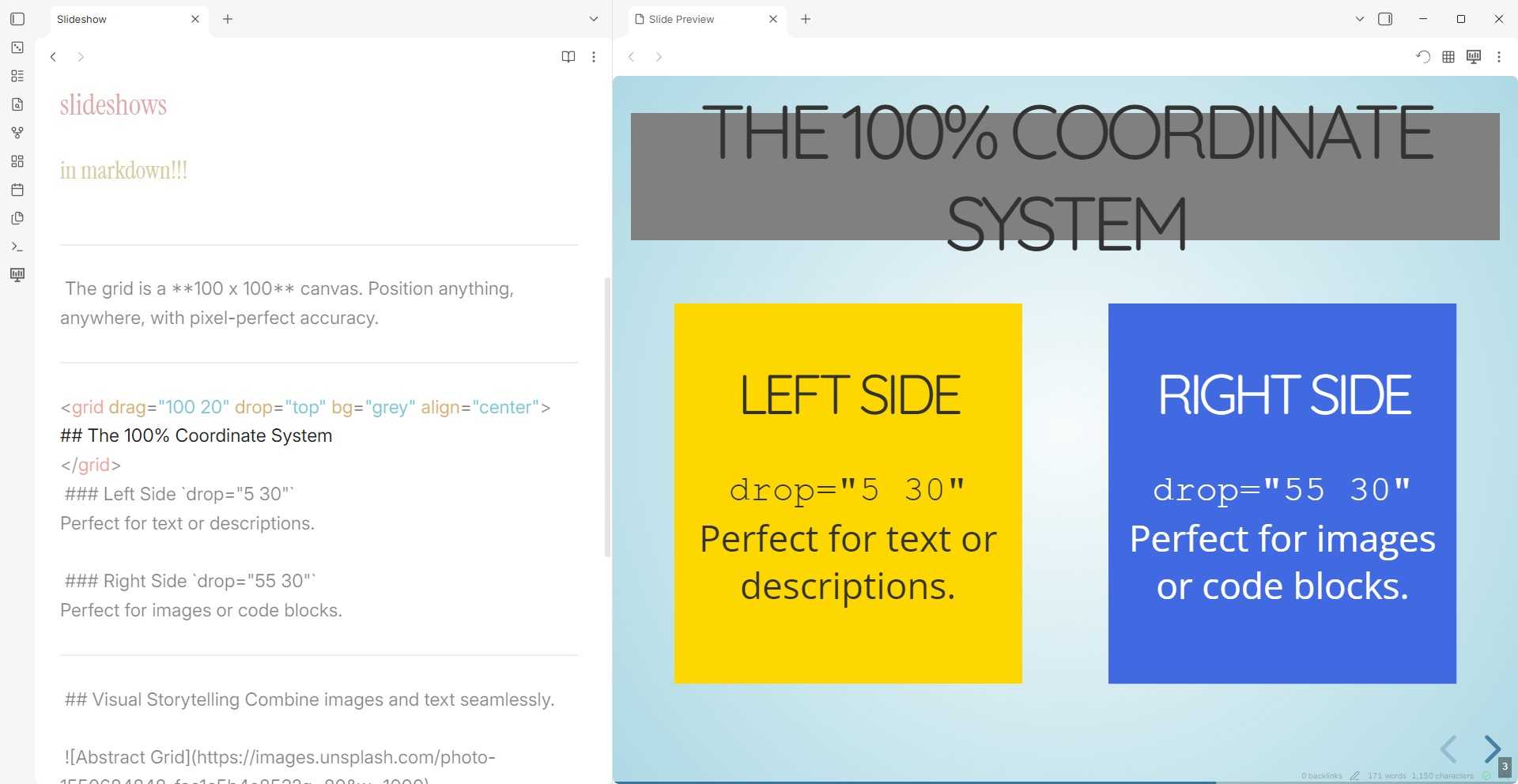 Mark Down Raitharrow I use Markdown instead of PowerPoint to make slideshows and it's fantastic