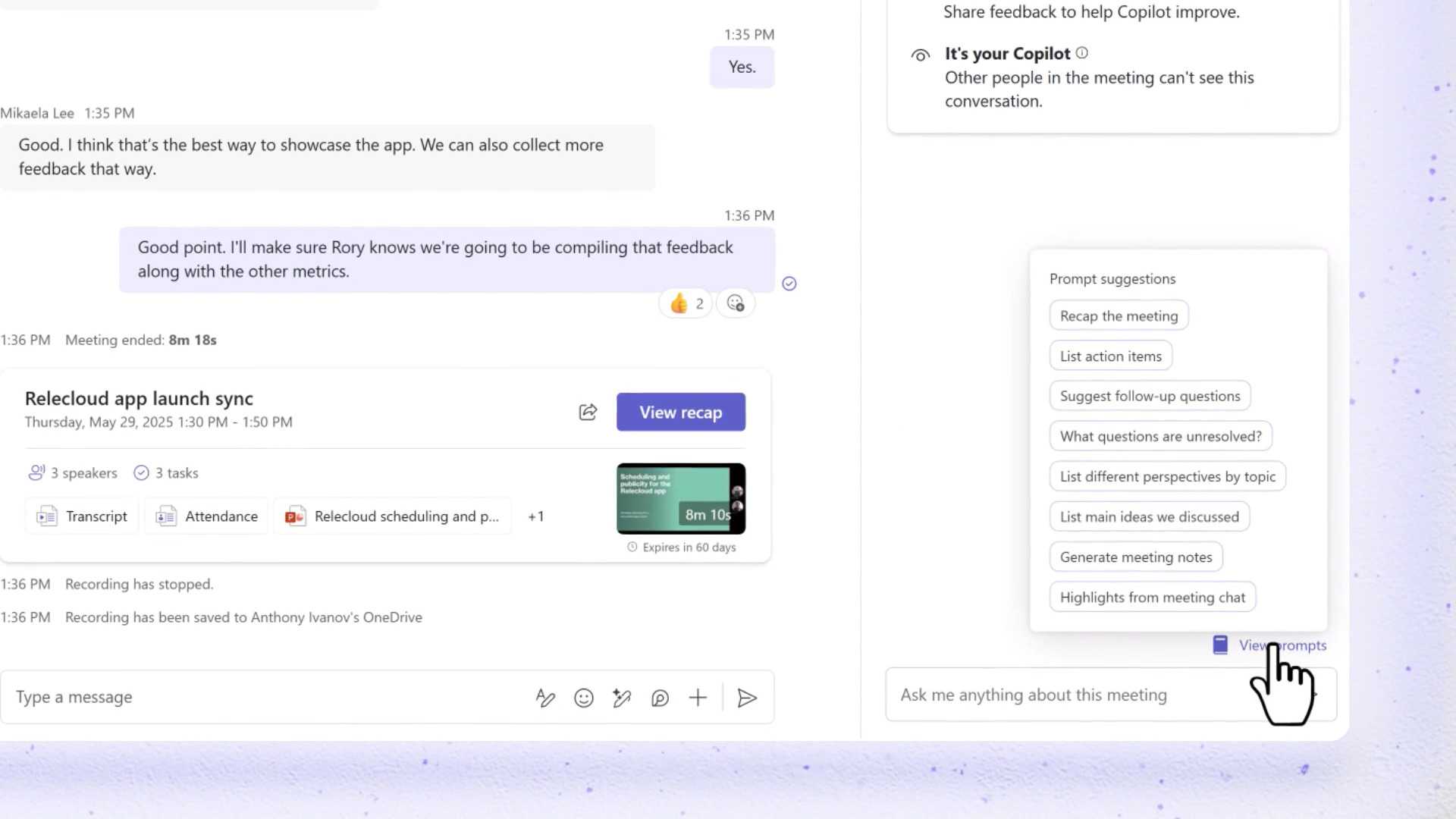 Prompt Rwcap Teams I was ready to dismiss Copilot — until I found the features that ...