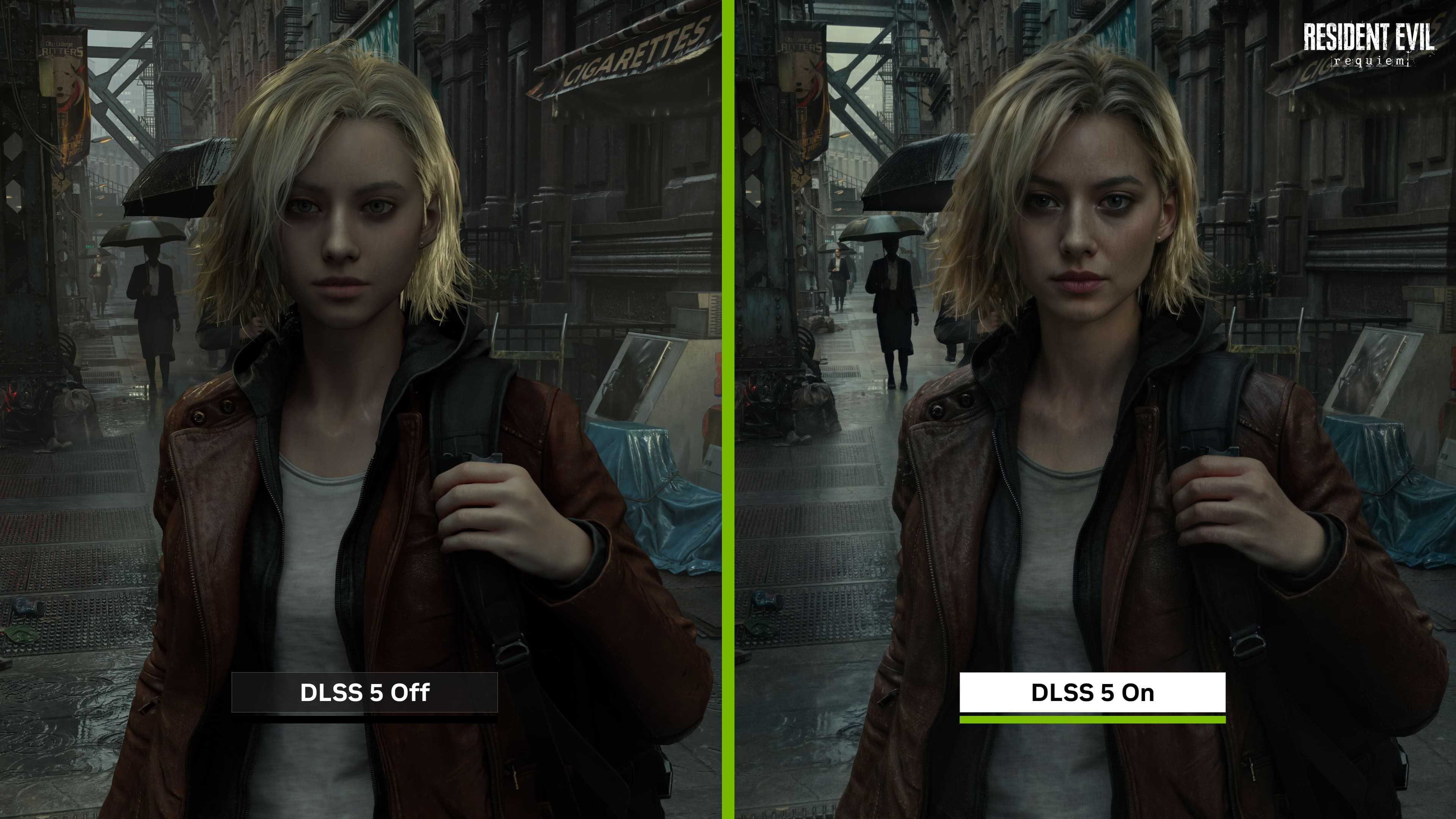Screencap of video showing DLSS 5 abilities
